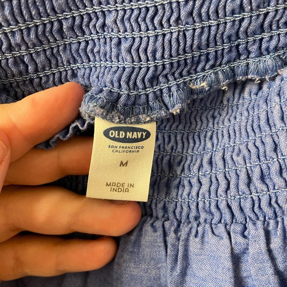 Old Navy Eyelet Off the Shoulder Dress - Picture 3 of 3